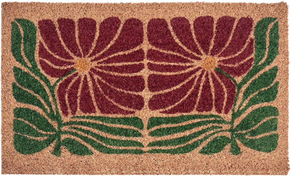 Beliani TANALIAN - Deurmat - Meerkleurig - 45 x 75 cm - Kokos