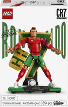 LEGO Editions Cristiano Ronaldo - Légende du Football CR 7 Kit de Construction pour Enfants - 43016