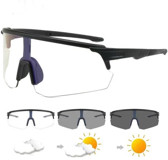 Pickleball Brillen met Fototrope Glazen - UV400 Bescherming & Anti-Glare Coating - Voor Mannen en Vrouwen — afbeelding 3