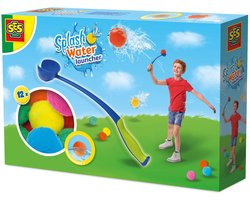 SES Creative 02318 Splash Waterballen Werper - Gooi herbruikbare waterballonen tot wel 25 meter - Herbruikbaar - Waterspeelgoed