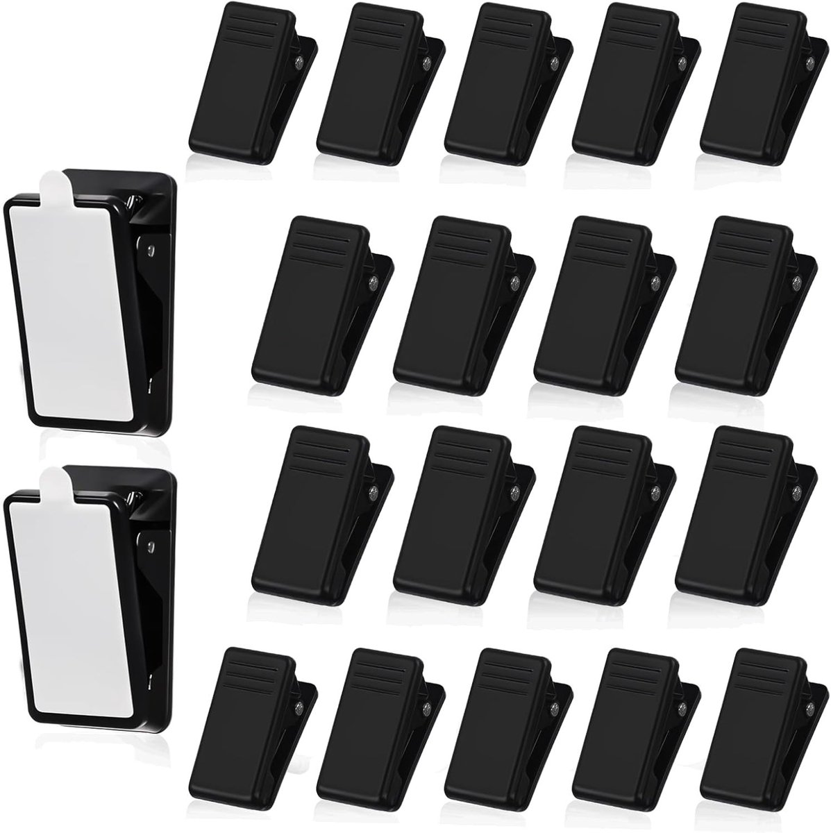 Set van 20 Zelfklevende Mini Wandclips - Ideaal voor Buiten- en Binnendecoratie, Organiseren en Ophangen