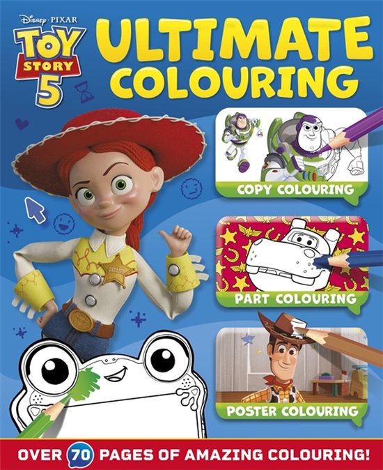 Disney Pixar Toy Story 5: The Ultimate Colouring Book - cover