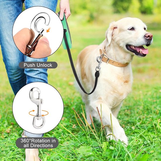 Heavy Duty Trigger Clips - 10pcs 360° Rotatable Eye Bolt Snap - Ring Clip Keychain - Zinc Alloy Swivel Puller - Hooks voor Dog Leash - Clips voor Swings - Outdoor Camping Accessoires van Patelai — afbeelding 3