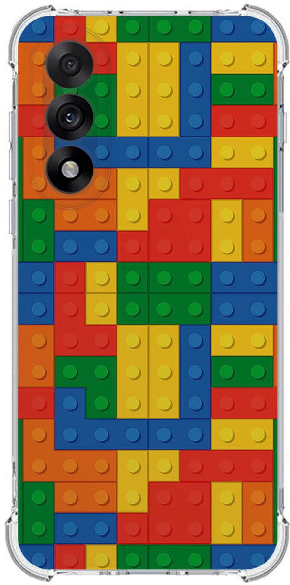 TPU Telefoonhoesje OnePlus Nord 5 - Blokken schokabsorberende backcover