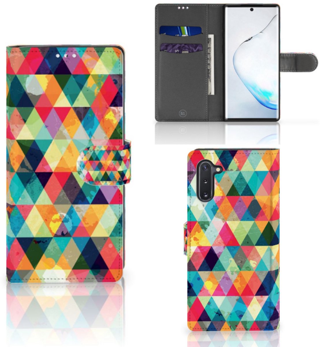 Samsung Galaxy Note 10 Telefoon Hoesje Geruit