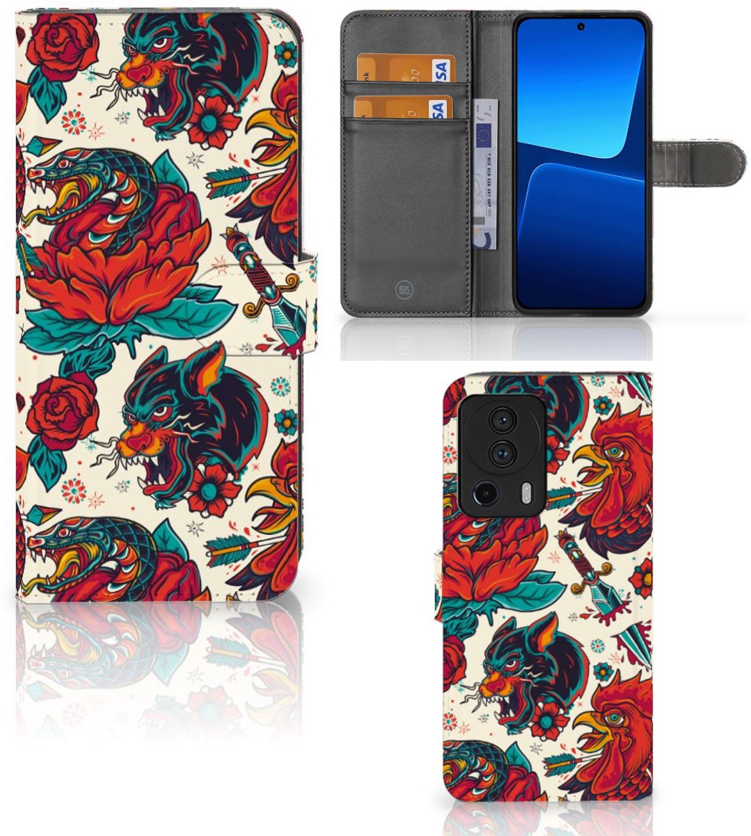 Telefoonhoesje met foto voor Xiaomi 13 Lite Old Skool