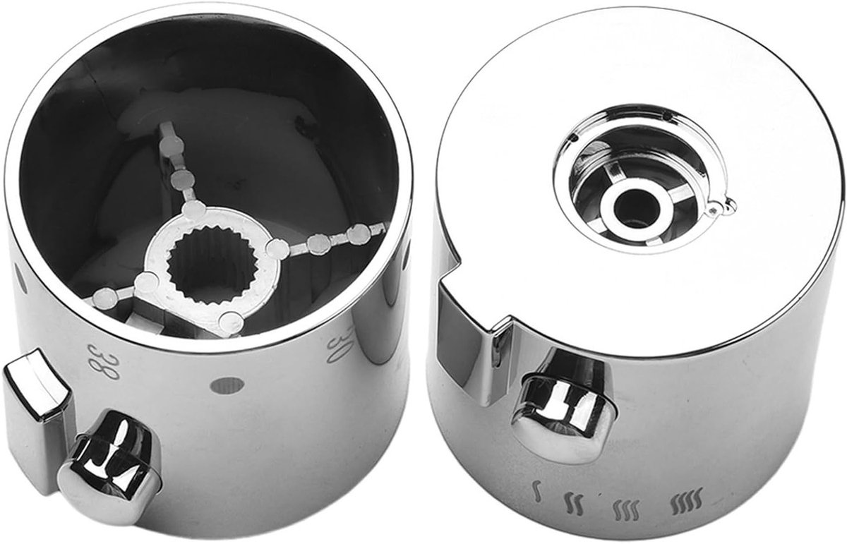 2 Stuks Vervangende Plastic Kraanhandvatten voor Douche en Bad, Warm en Koud, Keuken en Badkamer Accessoires