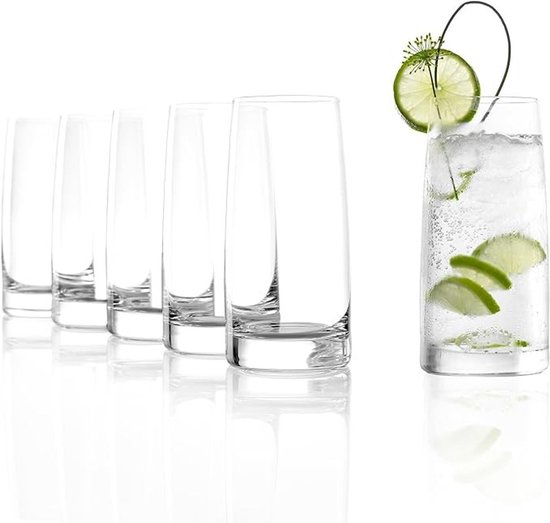 Elegante Coupe Cocktailglazen Set van 4 | Handgemaakte Kristallen Glazen voor de Bar