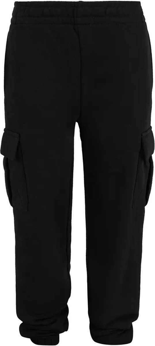 Urban Classics Light Terry Wide Kinder Cargobroek Kids 110/116 Zwart