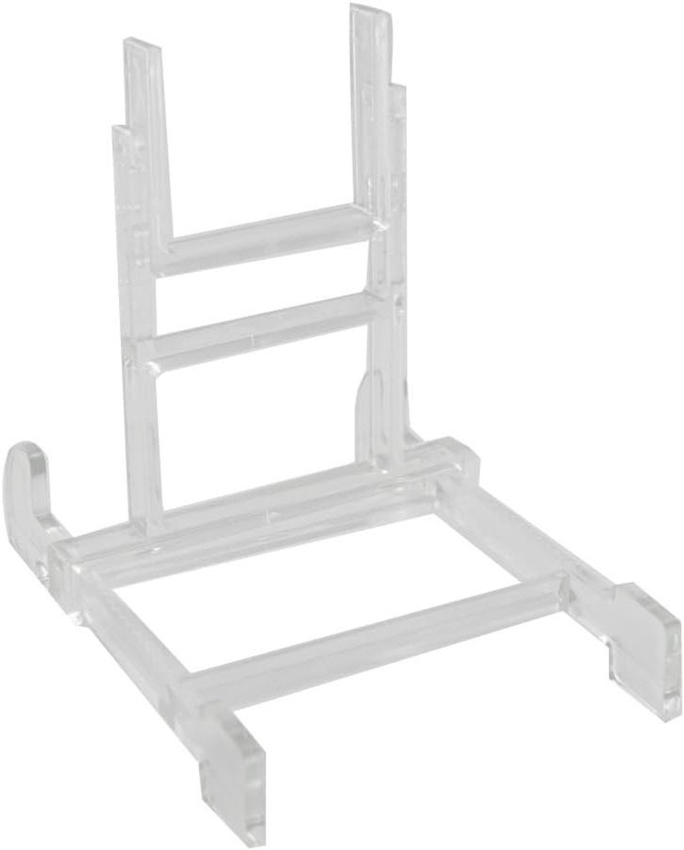 Acryl Displaystandaard - Verstelbare Ezel - Objecten Tonen - Afneembaar en Verstelbaar - 6-12 inch - Transparant