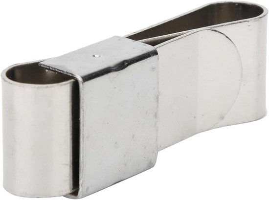 Portable Stainless Steel Magnetic Billiard Chalk Holder Clip - Voor Zwembad en Snooker - Compacte Accessoires voor Cue Tip Chalk van Merkloos — afbeelding 5