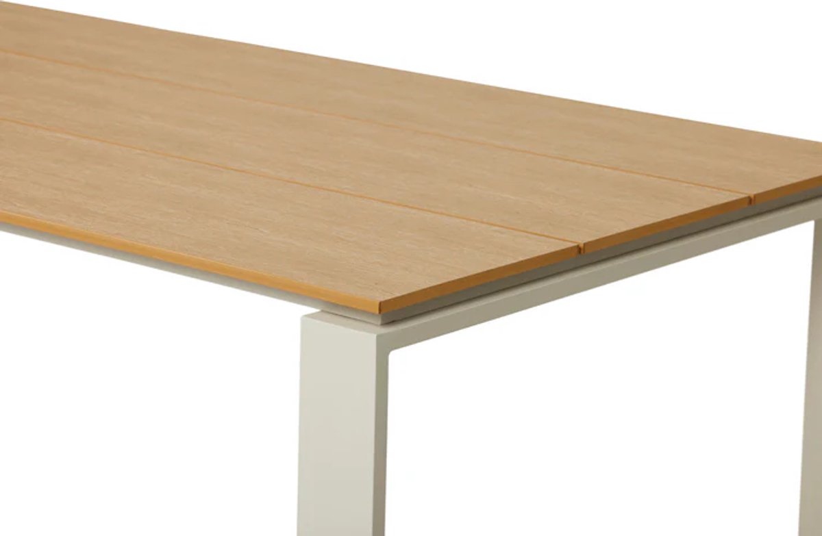 Lisomme Joris tuintafel beige - 210 x 100 cm