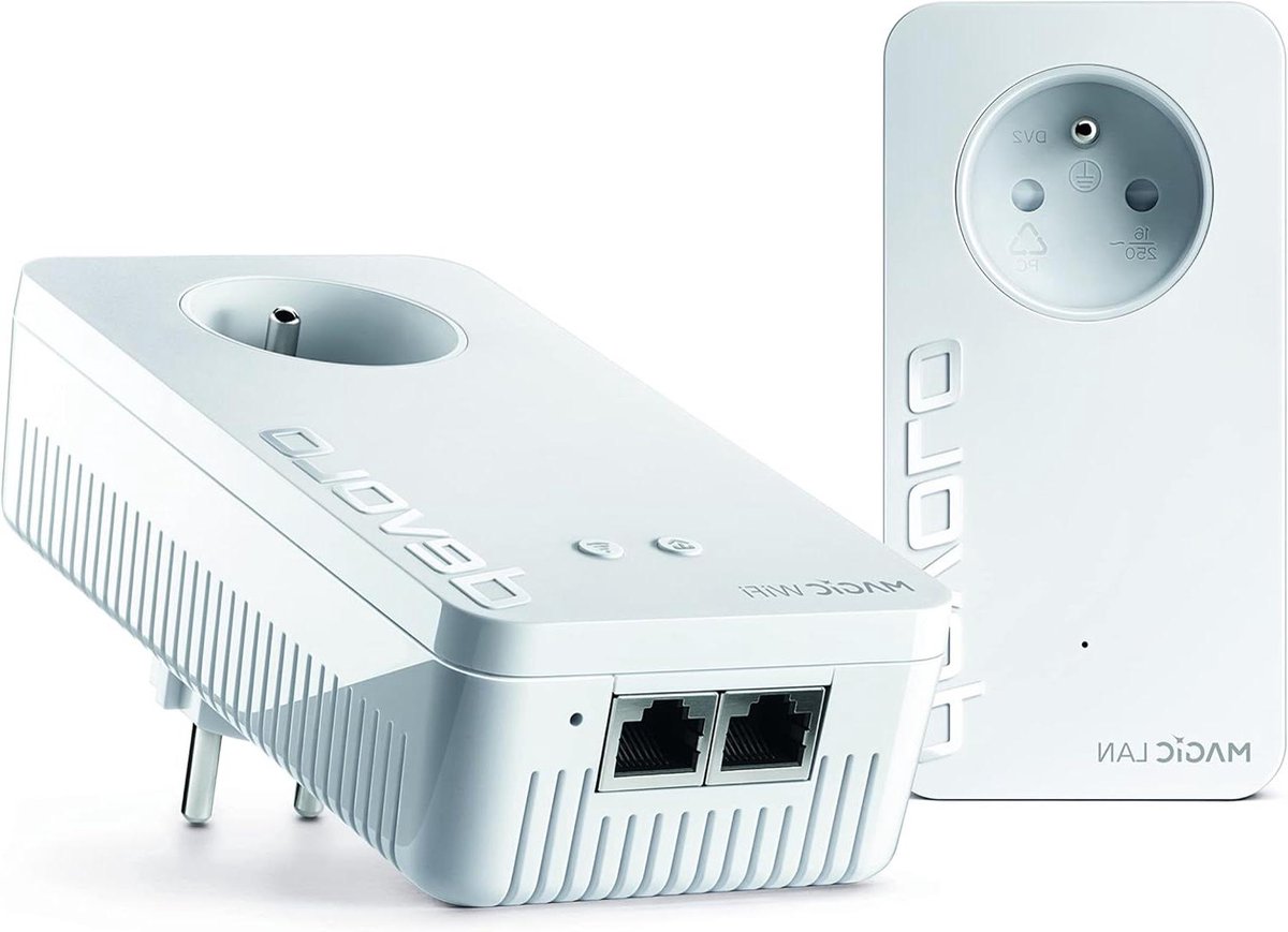 Wifi Starter Kit - Netwerk Extender - Internet Verbinding Uitbreiden - 2 Gigabit Ethernet Poorten - 2400 Mbit/s - Wit
