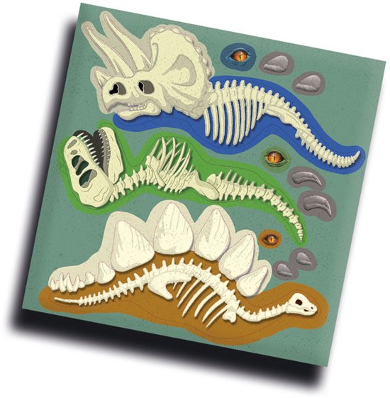 Fer sur perles - Dinos