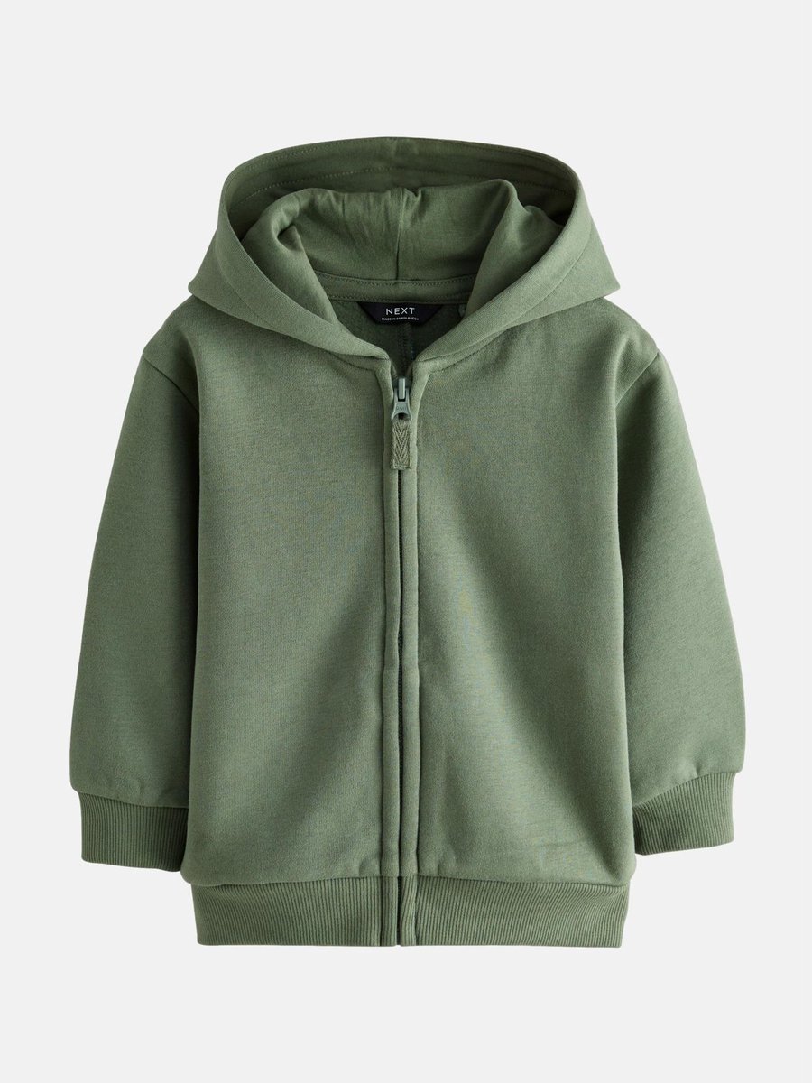 Next - Jongens - Hoodie met ritssluiting - Groen