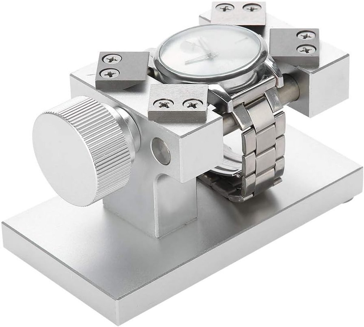 Professionele Horloge Verwijder Tool voor het Openen van Horloges, Ring Verwijderaar en Reparatie Gereedschap in Rood en Zilver
