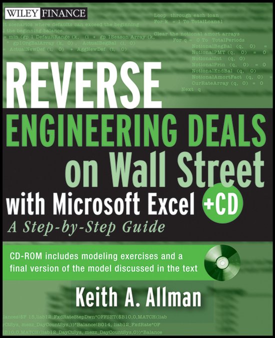 Reverse Engineering Deals On Wall Street With Microsoft Exce - cover