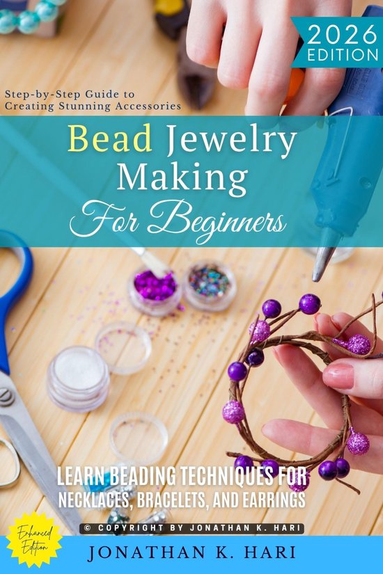 Bead Jewelry Making for Beginners: - cover