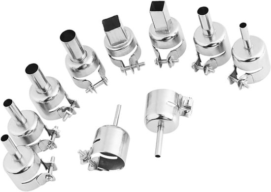 Allecto - 10 Pieces/Set Fire Sprayer Kit - Soldering Tools - Ronde en — afbeelding 5