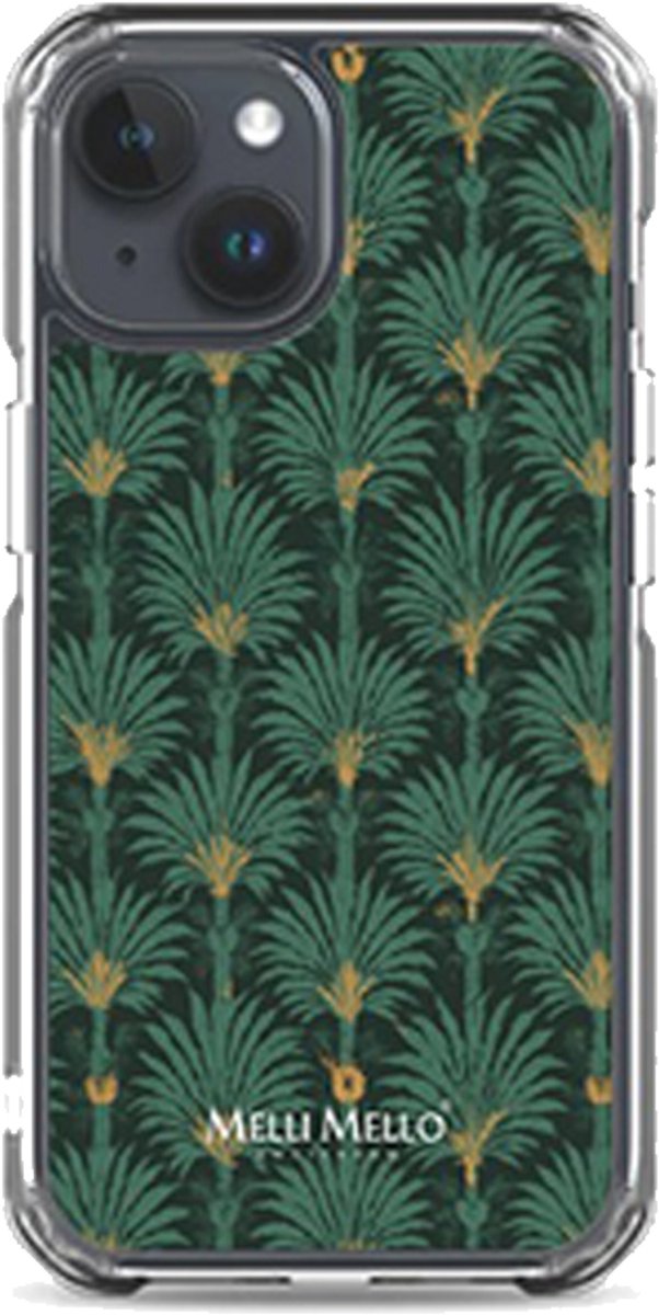 Melli Mello Telefoonhoesje Emerald Grove (Soft case) - Apple iPhone 15