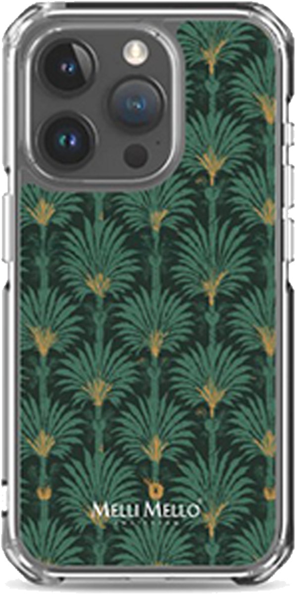 Melli Mello Telefoonhoesje Emerald Grove (Soft case) - Apple iPhone 15 Pro