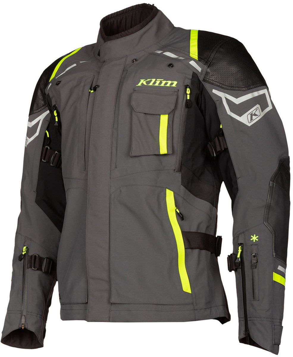 Klim Kodiak Hi-Vis 2021 Jas Asfalt - Jas