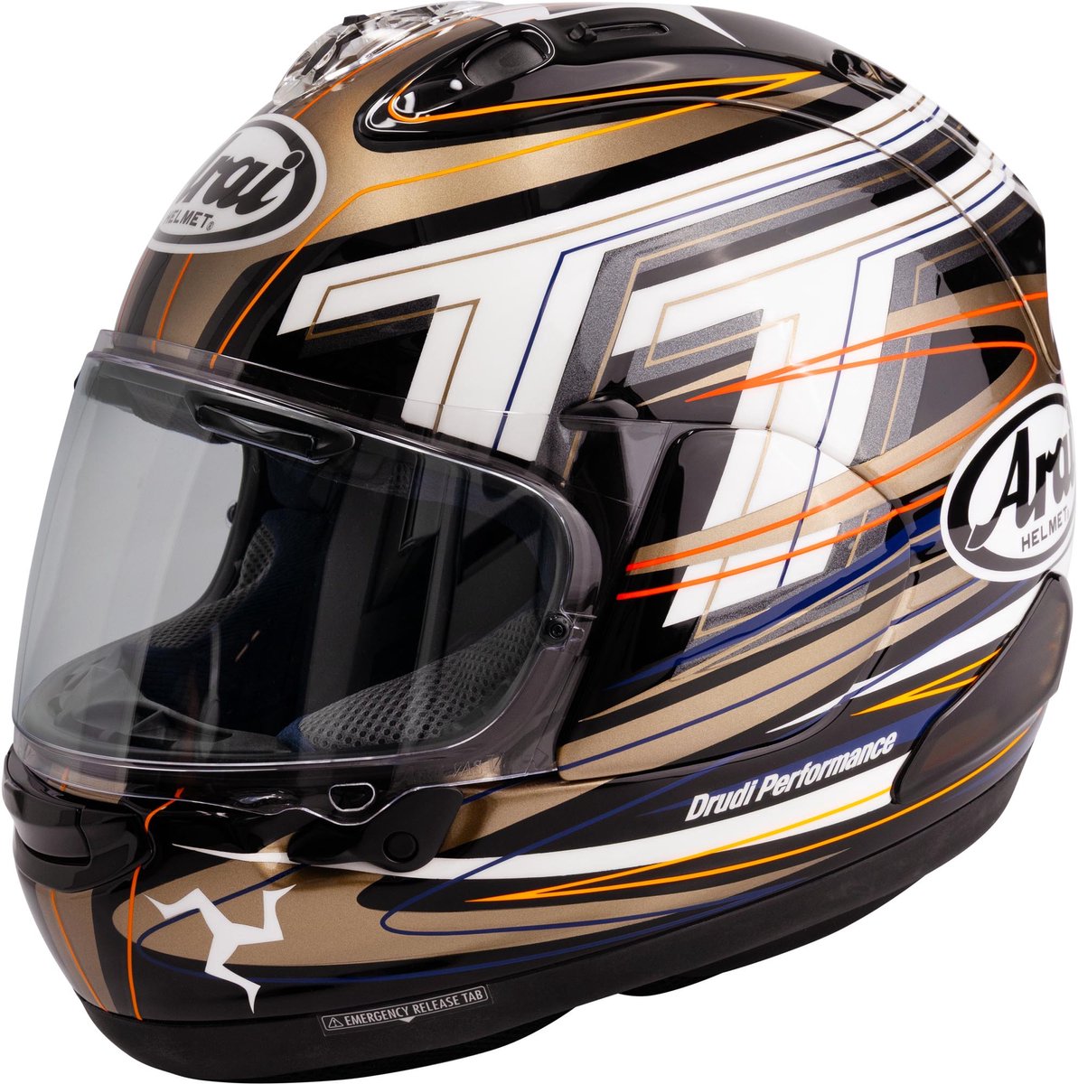 Arai RX-7V Evo Isle Of Man TT 2026 Limited Editon Helm -