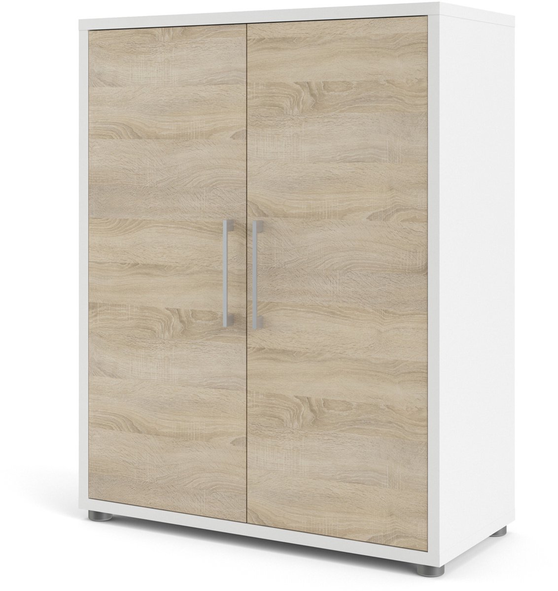 Giga Living Boekenkast Prima - Wit - 90x110x45cm