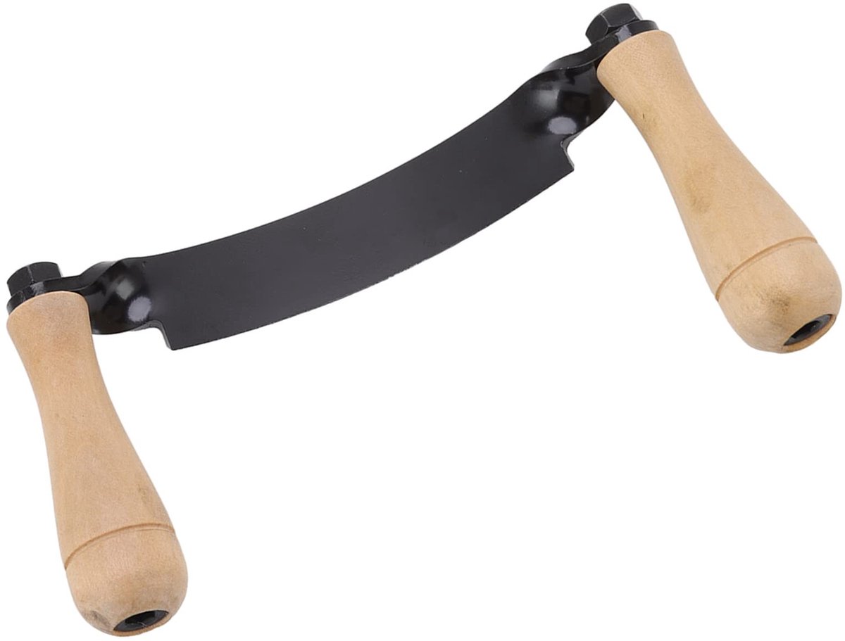 MTTproducts- Tekenmes wolfraamstaal HRC 30 - Trekmes houtbewerking - Scheergereedschap - Houten handvat - Nauwkeurige bediening - Duurzaam ontwerp