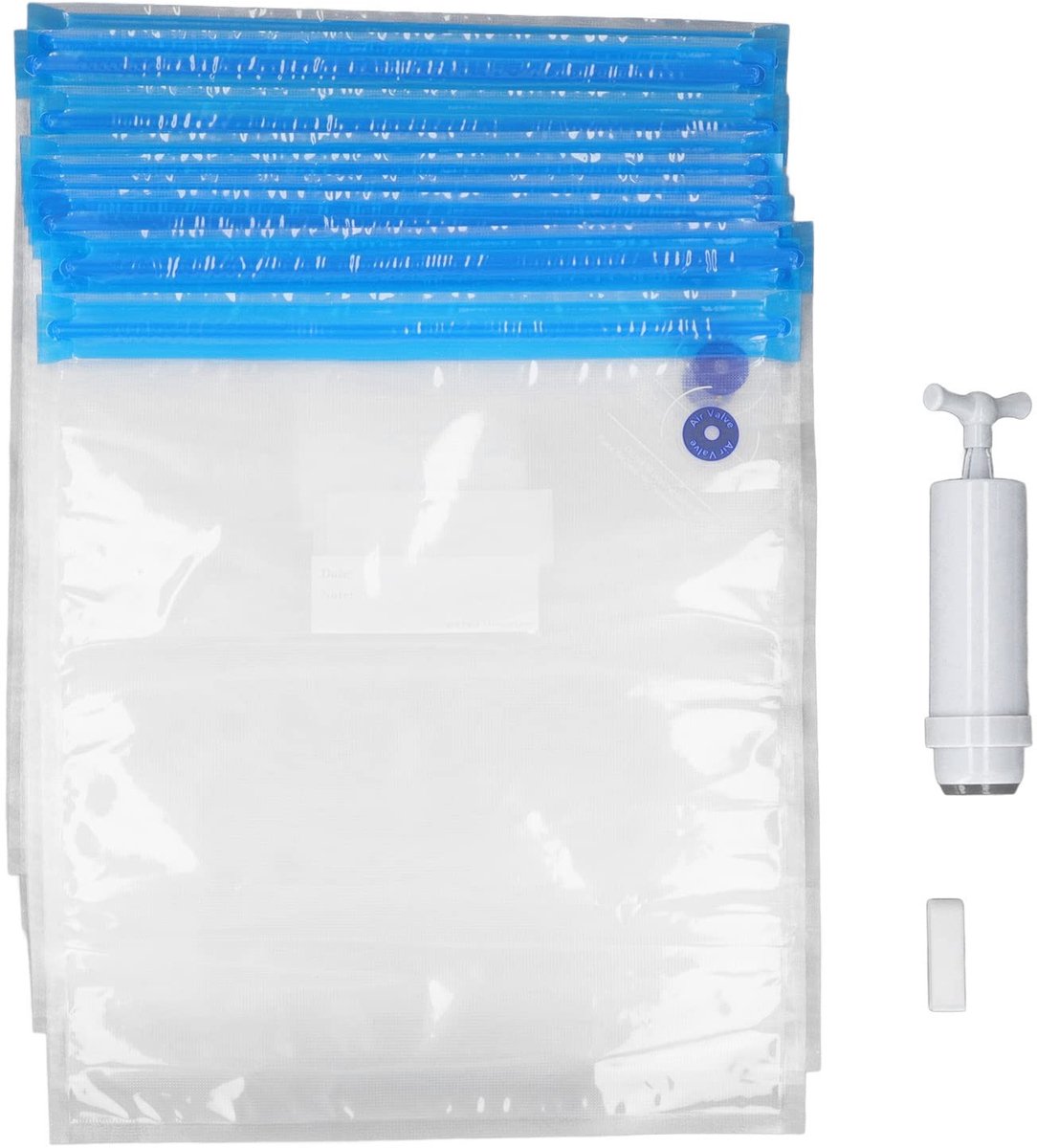 MTTproducts- Filament Opslagzakken - 10 Stuks - Vacuüm Verzegeld - Opbergzakken voor 3D-printerfilament - PE/PP Materiaal - 34 x 30 cm