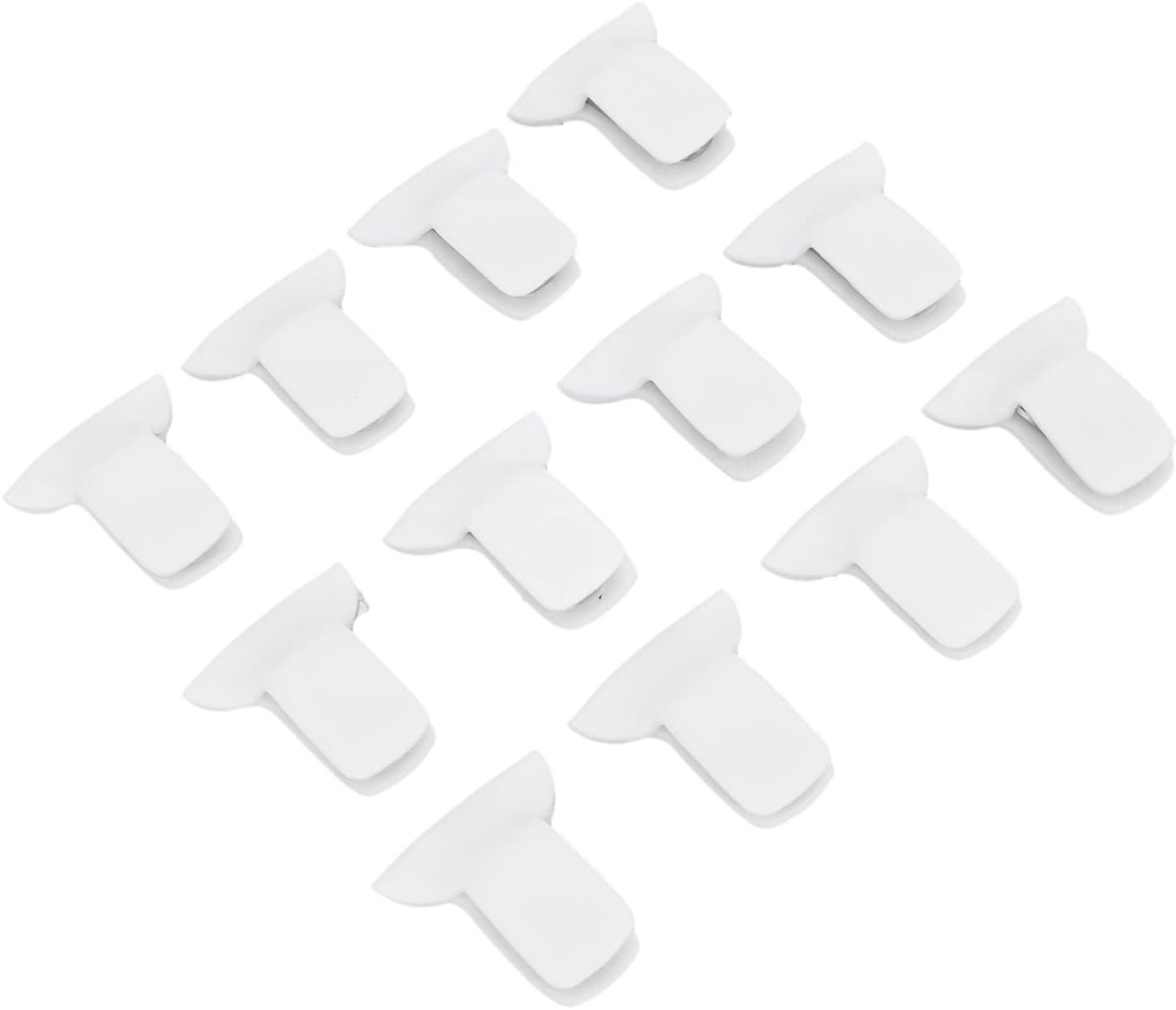 MTTproducts- Dekbedsluitingen Gewatteerd - Dekbed Clips voor Dikke Dekbed - Bevestigingsmiddelen voor Beddengoed - 12 Stuks - Metaal/Schuim - Voorkomt Verschuiven - Dekbedclips