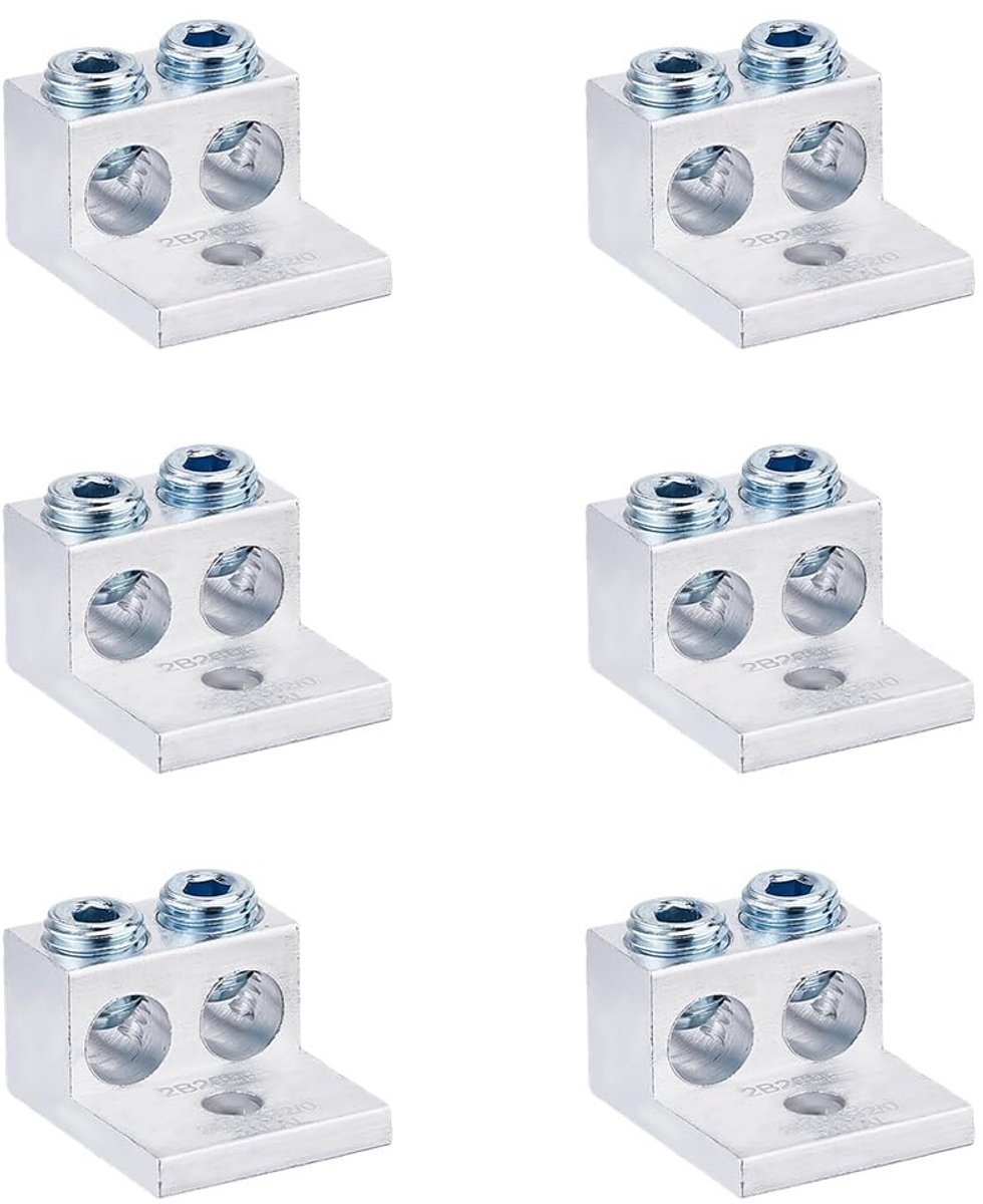 NTH products - Set van 6 Dual Aluminium Aarding Kabels voor Eenvoudige Installatie