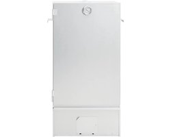 vidaXL - BBQ-rookoven - met - koude - rookgenerator - gegalvaniseerd - staal