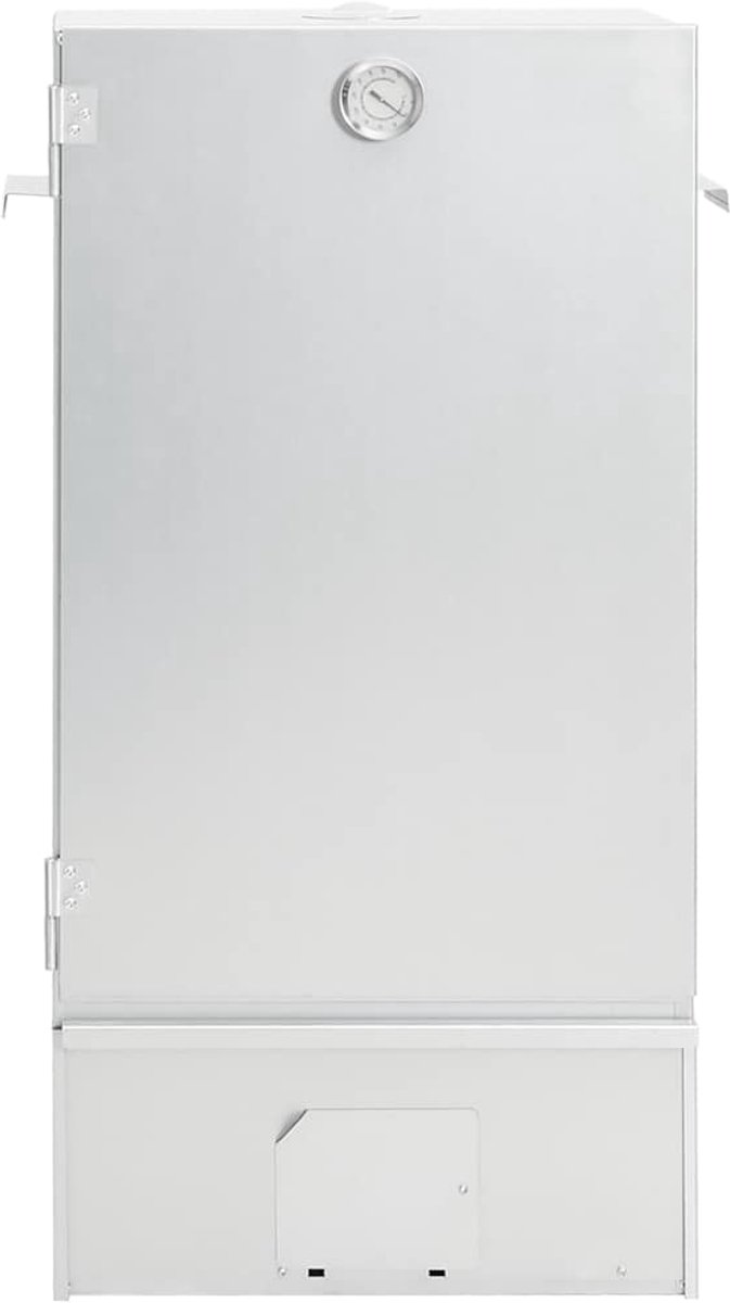 vidaXL - BBQ-rookoven - met - koude - rookgenerator - gegalvaniseerd - staal