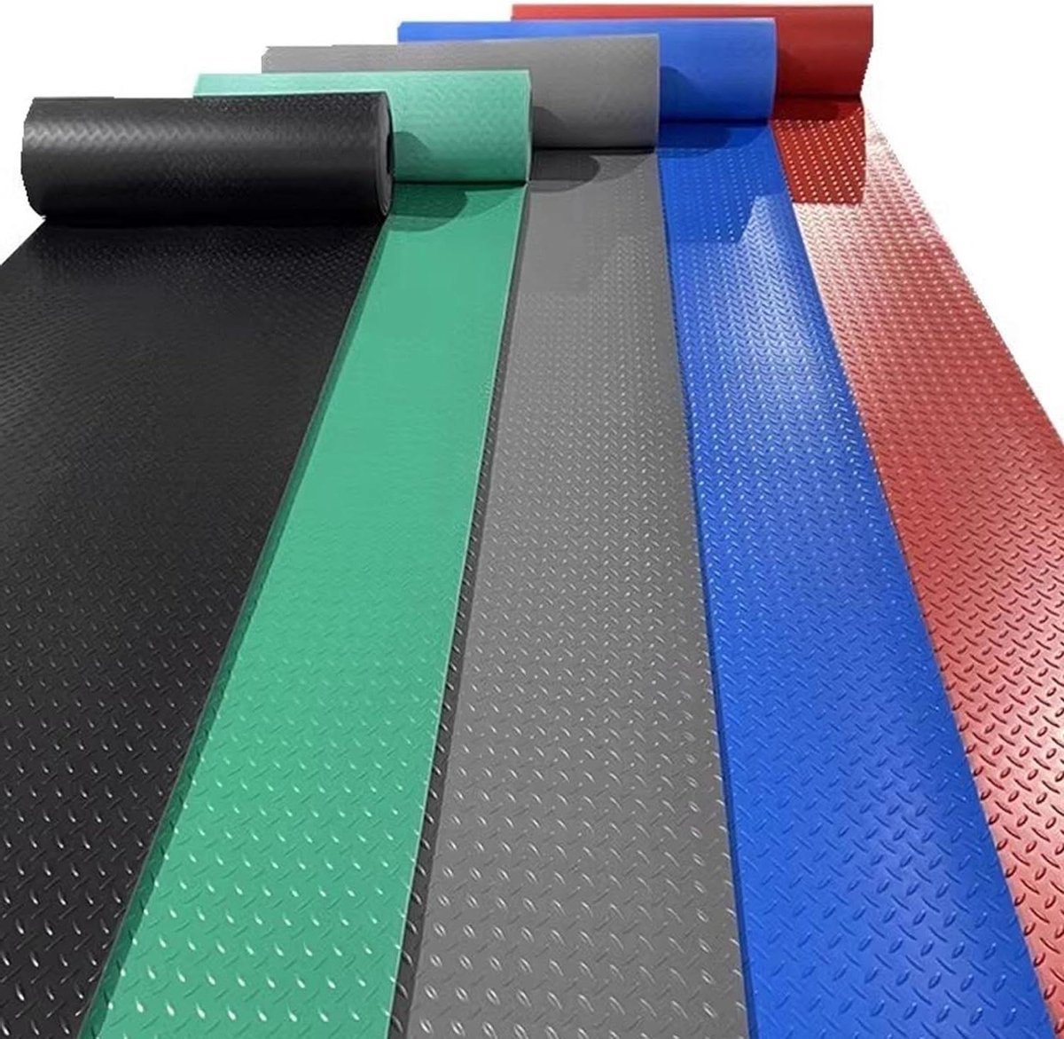 Parkeermat - Vloerbescherming - Garages en Werkplaatsen - Waterdicht en Antislip - 13 x 1 m - Zwart