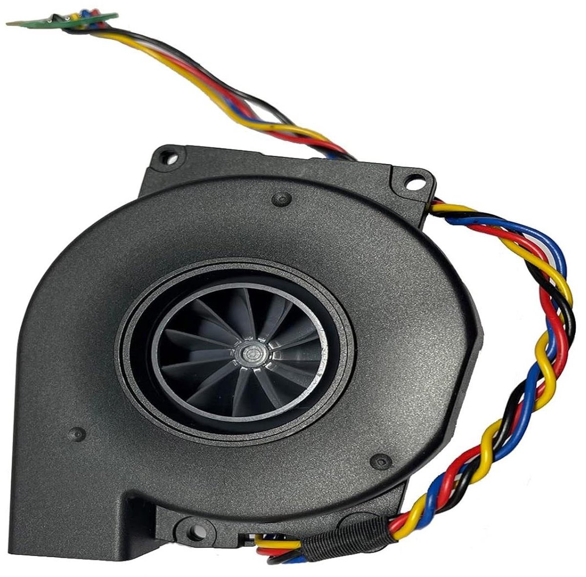 Stofzuiger Motor - Ventilator Module - Robot Onderhoud - Stabiele Prestaties - 13x12x5 cm - Zilverkleurig
