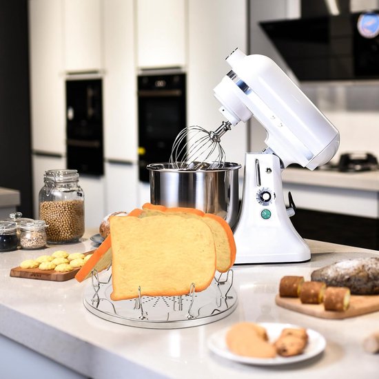 Opvouwbare Camping Toaster voor Gasfornuis - RVS Toastrek voor Buiten Koken — afbeelding 4