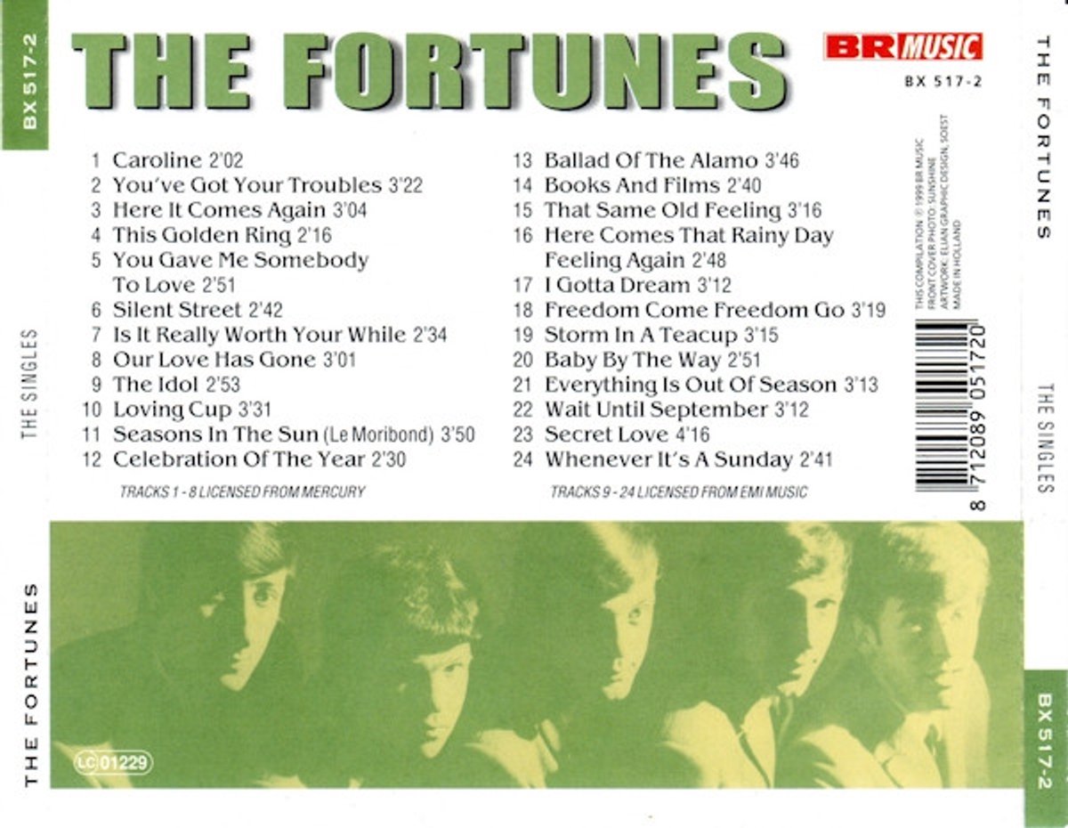 Fortunes - Singles