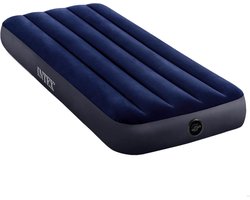 Luchtbed 1 Persoons – Opblaasbaar PVC Airbed – Comfortabel Slaapbed voor Camping & Logeren – 76x191x25 cm
