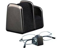 Zonnebrilhouder Auto - Autobrilhouder - Veilig Opbergen - Zelfklevend Dashboard - 133 cm - Zwart