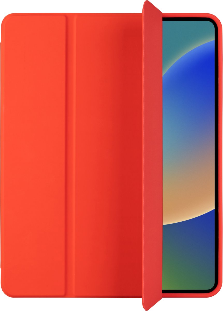 FIXED Sleep & Wake cover voor Apple iPad Pro 11 inch (2024) / iPad Pro 11 inch M5 (2025) – Beschermhoes met Standfunctie - Rood