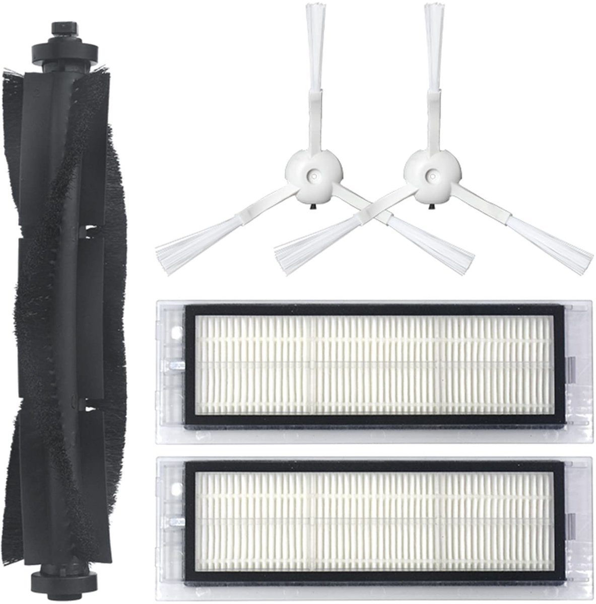 Cosensi- Stofzuigeraccessoires Set 1 - Roller Borstel - Zijborstels - HEPA Filters - Reinigingsdoeken - 22 Soorten - Stofzuigeronderdelen