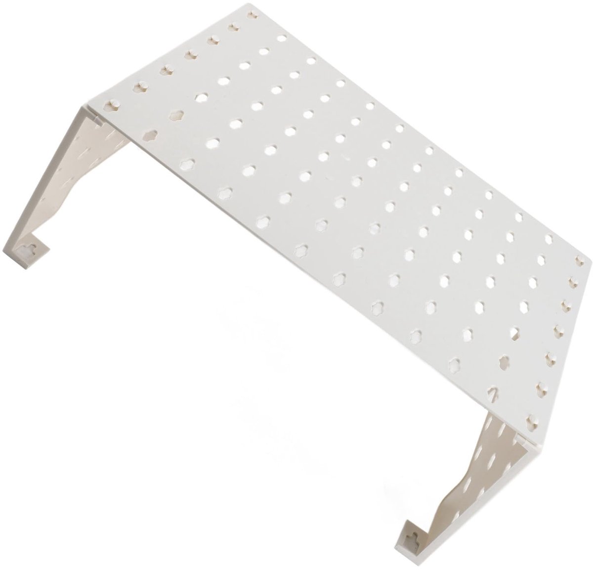Cosensi- Opbergrek Sterk Draagvermogen - Wandgemonteerd Rek - Pegboard Kit - Keukenorganisatie - Minimalistisch Ontwerp - Veiligheid en Elegantie - Opbergplank
