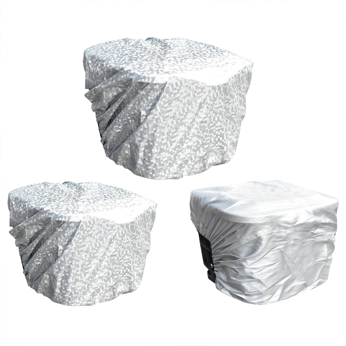 Cosensi- Regenbescherming Waterdicht - Fietsmand Hoes - Fietsmand Afdekking - Stuurmontage - 3 Paar - 7 kg Draagvermogen - Fietsmandhoes