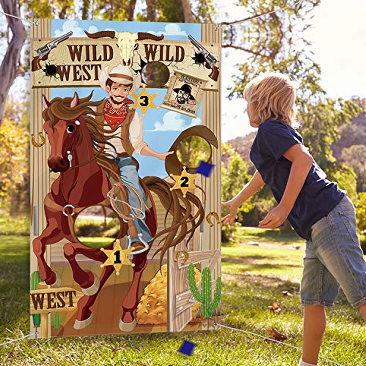 Cowboy Gooispel voor Feest - Grappig Westerse Thema Spel voor Kinderen en Volwassenen