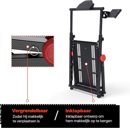 Racestuur Standaard - Wheel Stand - Verstelbaar - Simracing — afbeelding 2