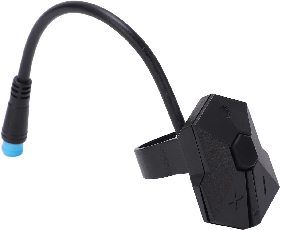 Dailygoods - Innovra - Dailygoods - Dailygoody - Stuur Schakelaar - Verlengkabel - Waterdicht - Geschikt voor P850C - 4-pins Monitor Schakelaar - Ideaal voor Elektrische Fiets - Hoogwaa