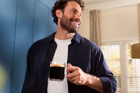 Philips series 1200 - Volautomatische Espressomachine - Keramische molen - AquaClean - 15 Bar - 1,8 L inhoud - Koffiemachine met bonen - Mat Zwart - EP1200/00
