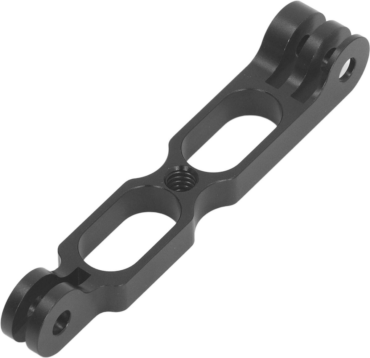 Dailygoods - Dailygoody - Helmverlengarm - Aluminium verlengarm - Lichtgewicht en stevig - Zwart - Sportcamera verlengstok - Geschikt voor Insta 360 modellen