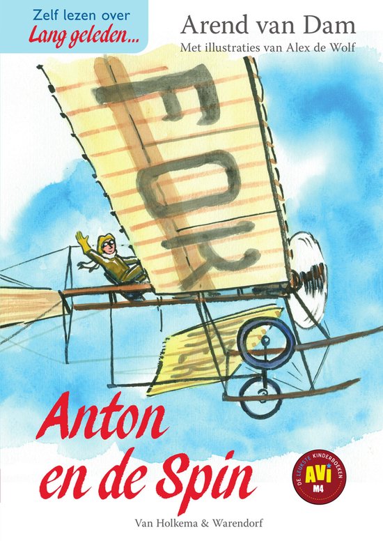 Lang geleden - Anton en de spin - cover